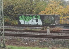 Graffiti Bombing in Düsseldorf - Photo by bocat - FÖNS