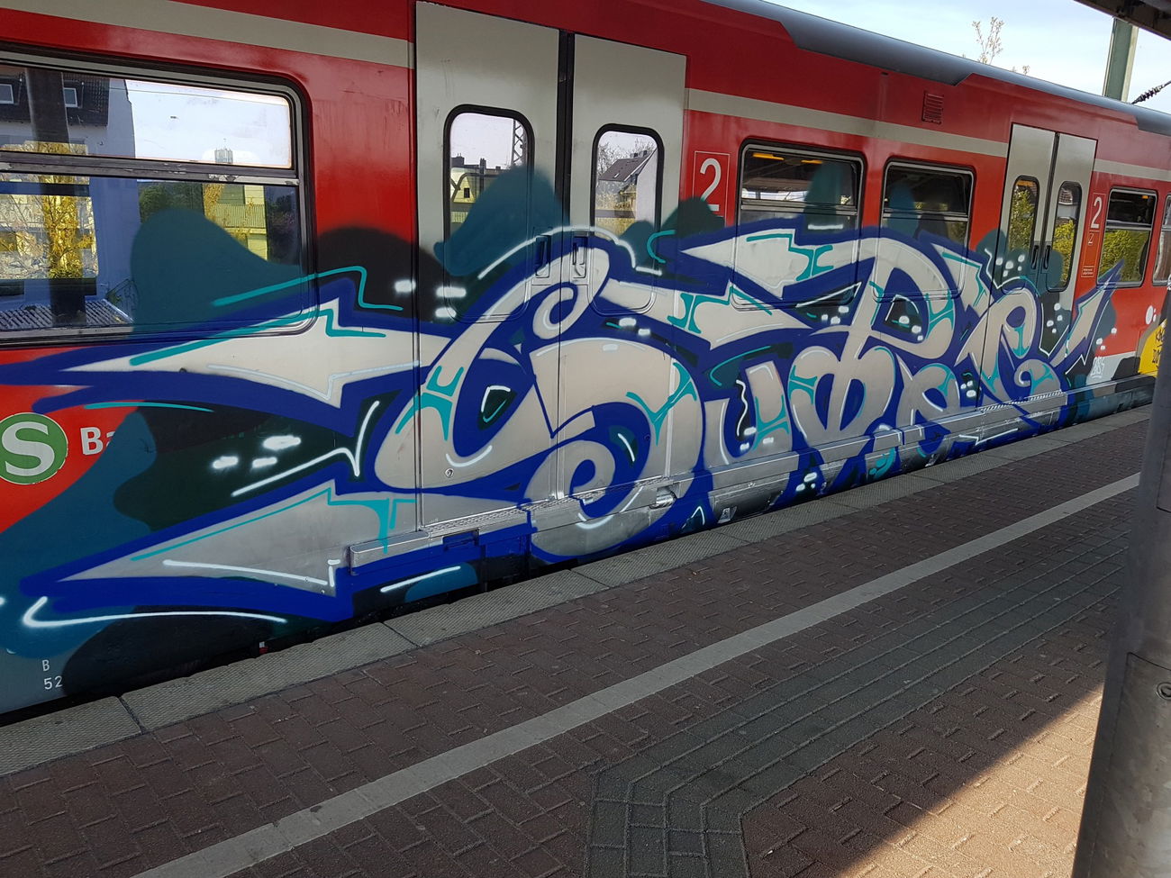 Graffiti Train in Köln - Photo by bocat - SIFOE (2018)