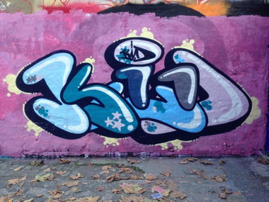 Graffiti Wall in Köln - Photo by bocat - kid, cologne, köln (2015)