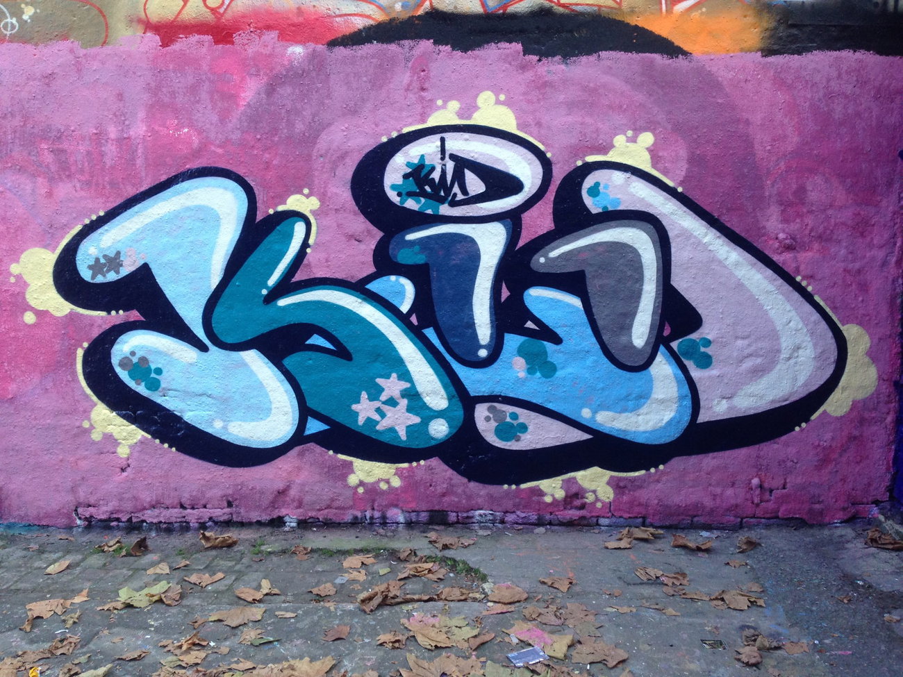Graffiti Wall in Köln - Photo by bocat - kid, cologne, köln (2015)