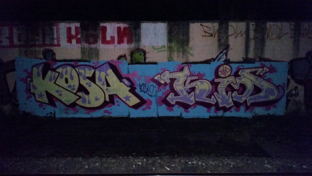 Graffiti in Deutschland - Photo by bocat - kosa, kid, KÖLN (2015)
