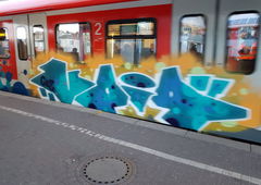 Graffiti Wall in Köln - Photo by bocat - VOID (2018)