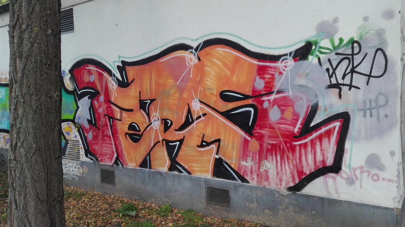 Graffiti Wall in Köln - Photo by bocat - Fers