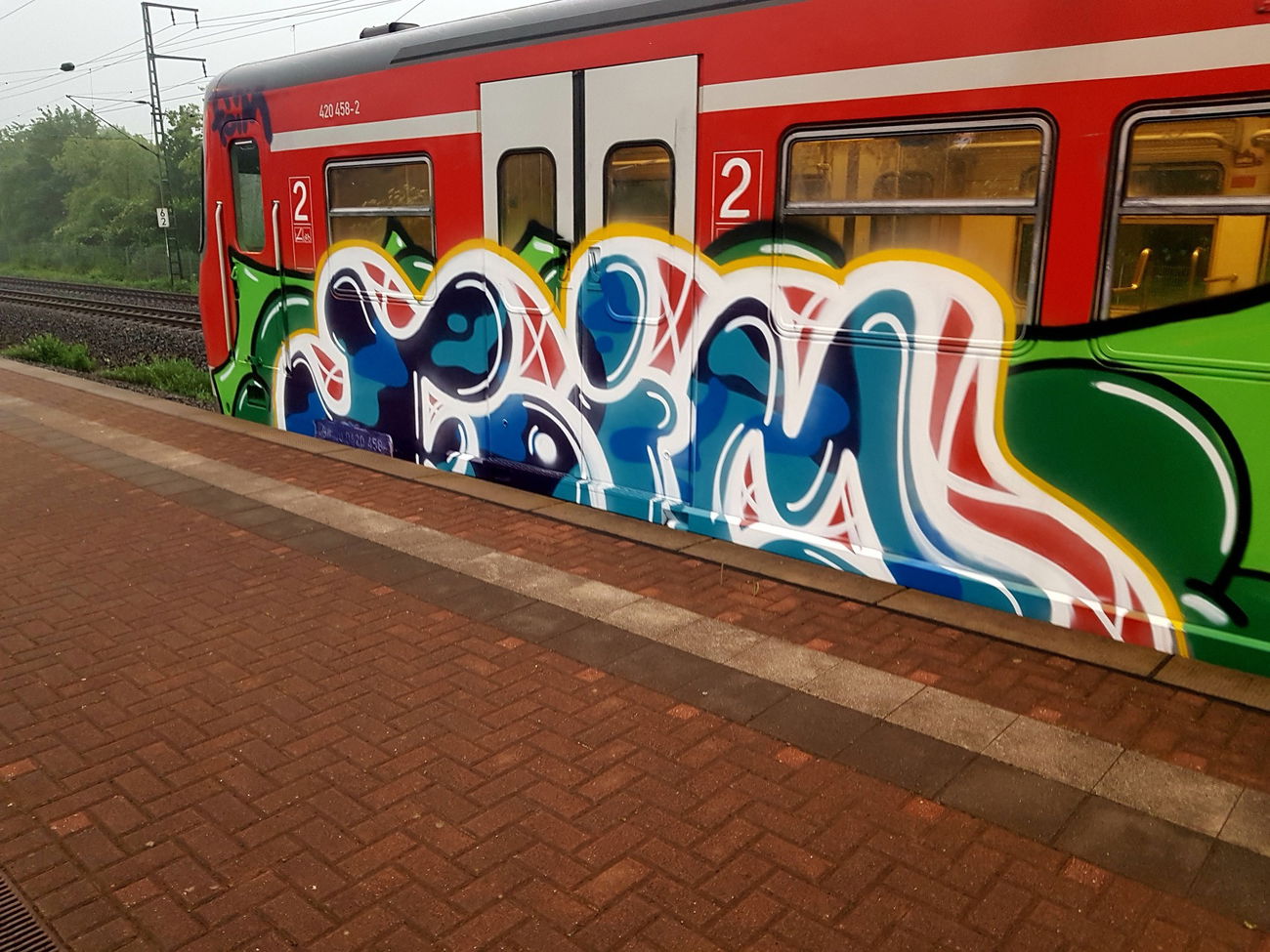 Graffiti Train in Köln - Photo by bocat - FOIM (2018)
