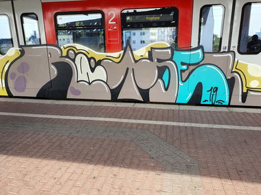 Graffiti Train - Photo by bocat - RÄTZEL (2019)