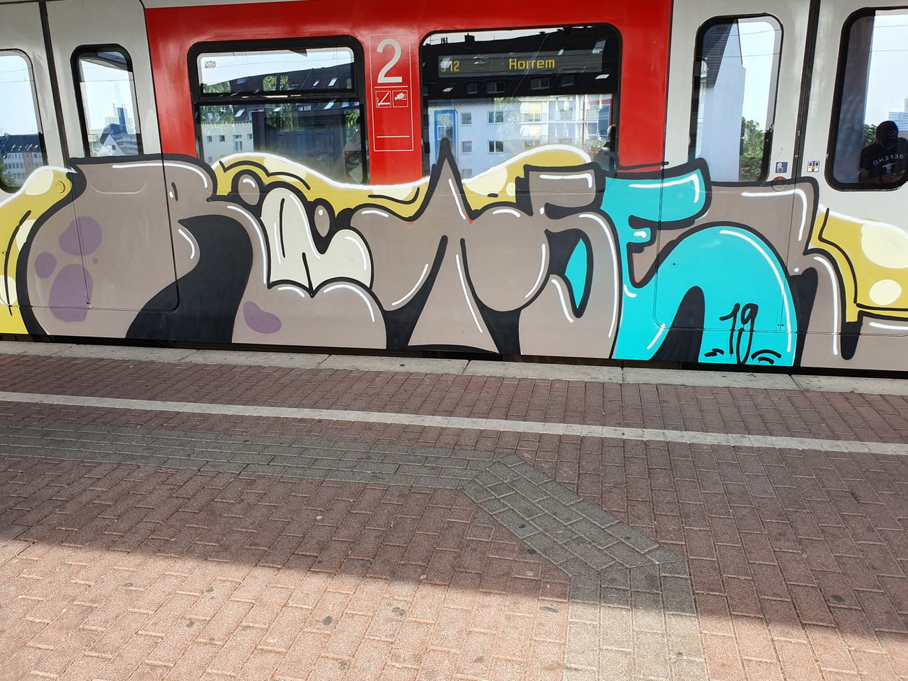 Graffiti Train - Photo by bocat - RÄTZEL (2019)