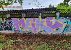 Graffiti Bombing in Köln - Photo by bocat - MEIKE (2019)