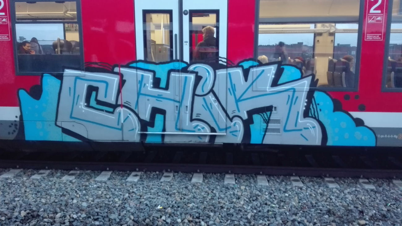 Graffiti Train - Photo by bocat - Chik (2017)