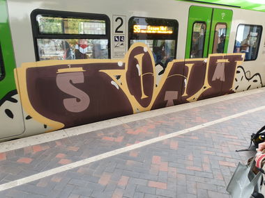 Graffiti Wall in Köln - Photo by bocat - SOPE (2019)