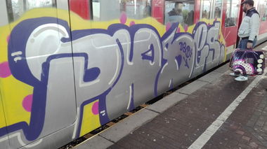 Graffiti Train - Photo by bocat - Phses (2017)