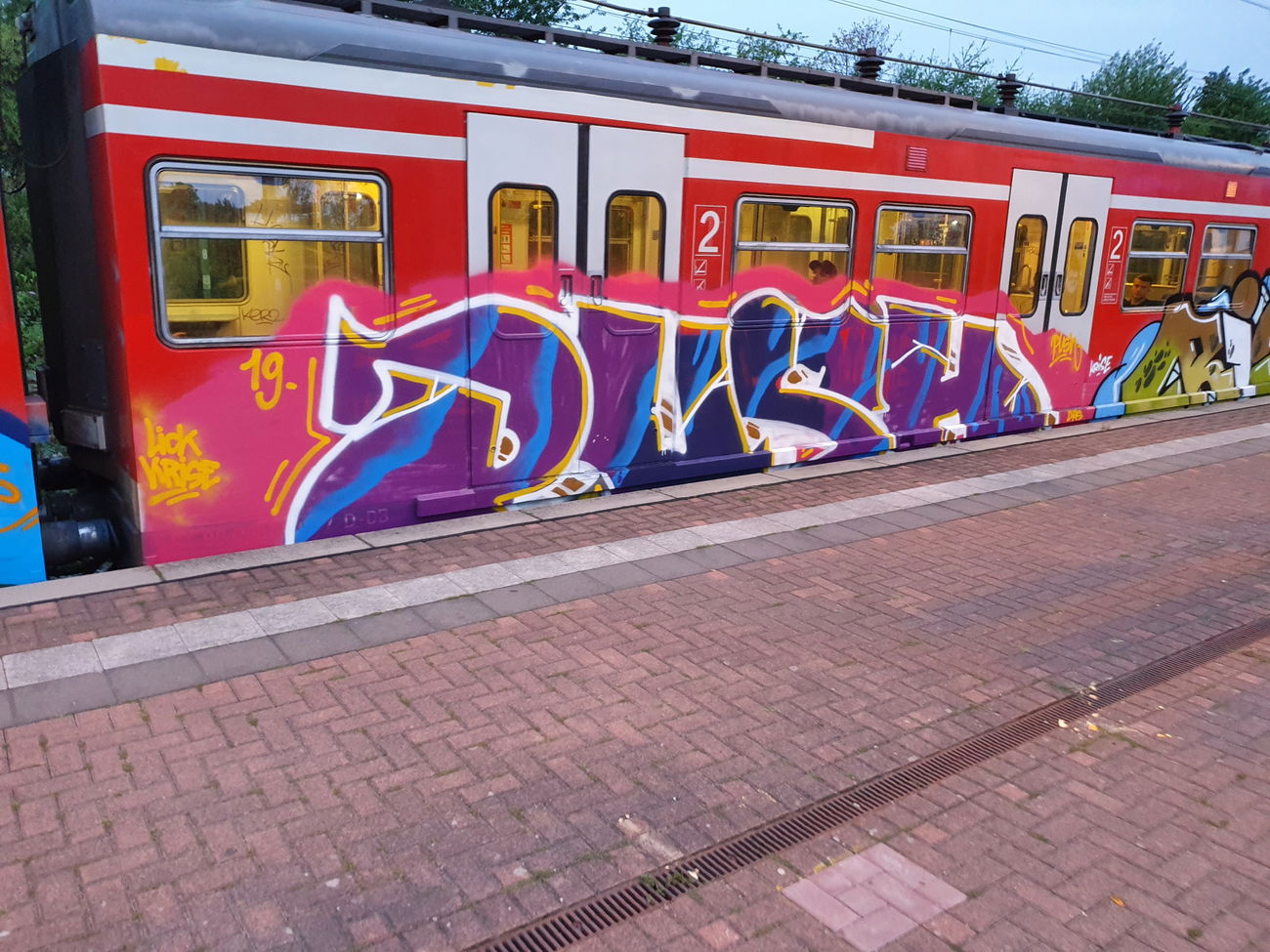 Graffiti Train in Köln - Photo by bocat - PUSH (2019)