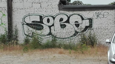 Graffiti Train in Köln - Photo by bocat - Ash (2017)