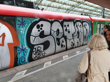 Graffiti Train in Köln - Photo by bocat - SETOP (2019)