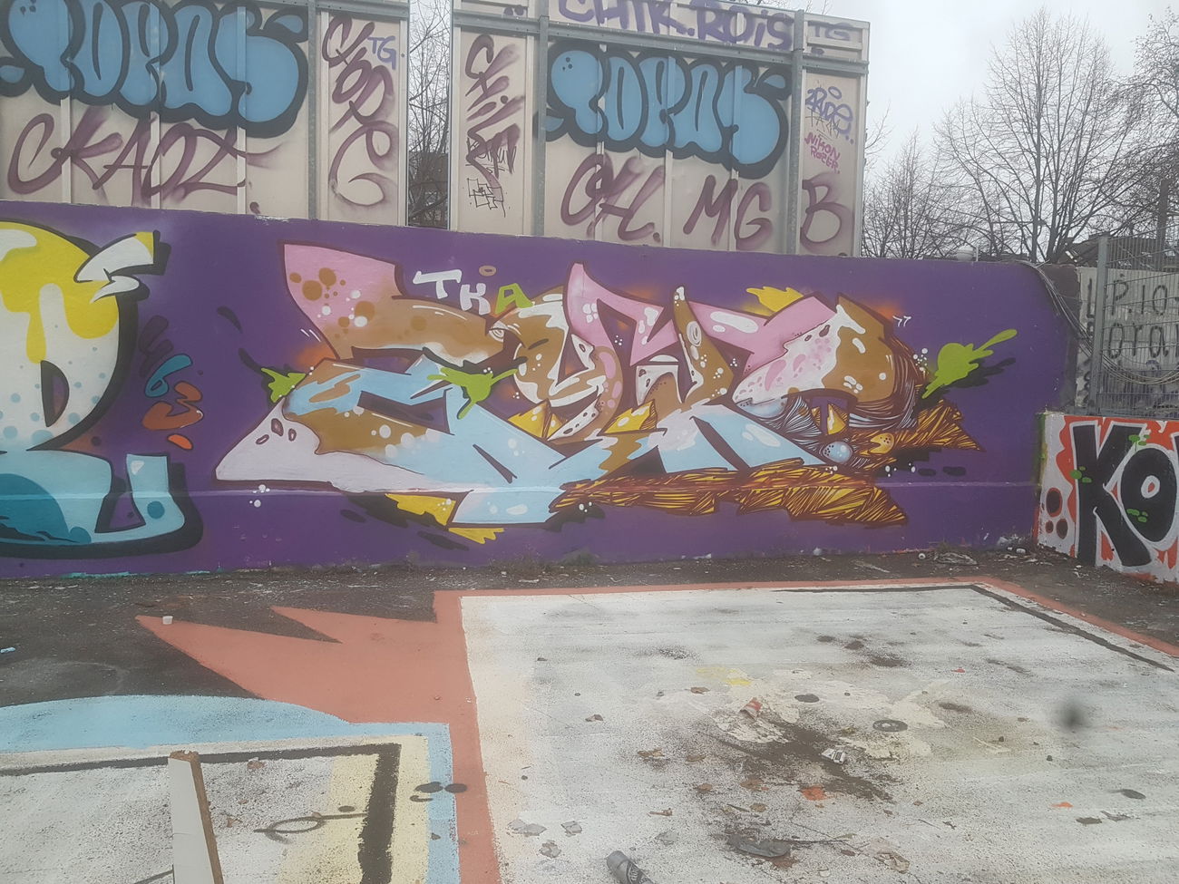Graffiti Wall in Köln - Photo by bocat - ZYKO
