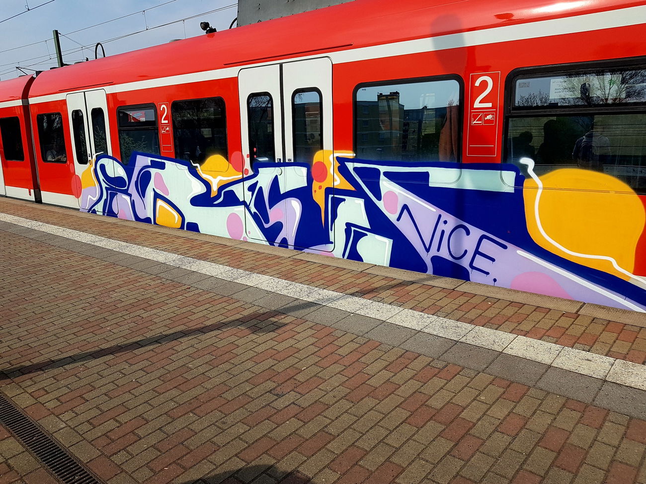 Graffiti Train in Köln - Photo by bocat - IBES (2018)