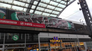 Graffiti Train in Köln - Photo by bocat - Krice (2017)