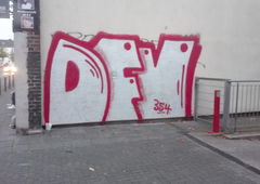Graffiti Bombing in Köln - Photo by bocat - DFV (2017)