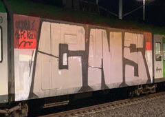 Graffiti Train in Köln - Photo by bocat - CNS (2019)