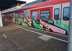 Graffiti Train in Köln - Photo by bocat - IBES (2018)