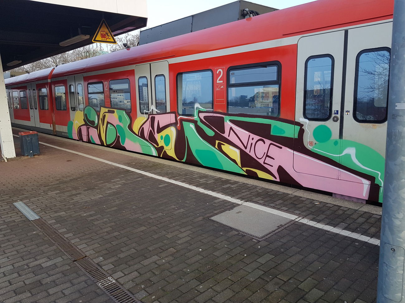 Graffiti Train in Köln - Photo by bocat - IBES (2018)