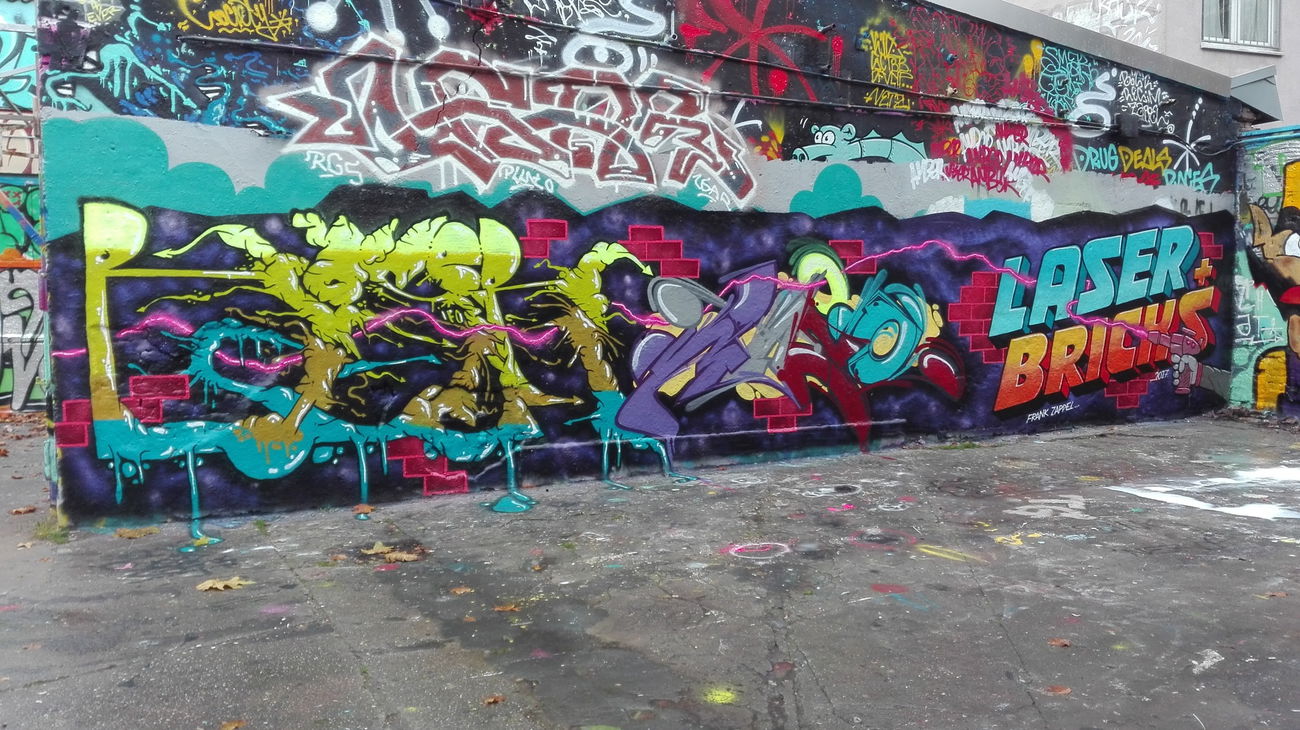 Graffiti Wall in Köln - Photo by bocat - ?, /, MASO (2017)