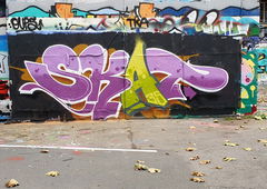 Graffiti Wall in Köln - Photo by bocat - SKAT (2019)