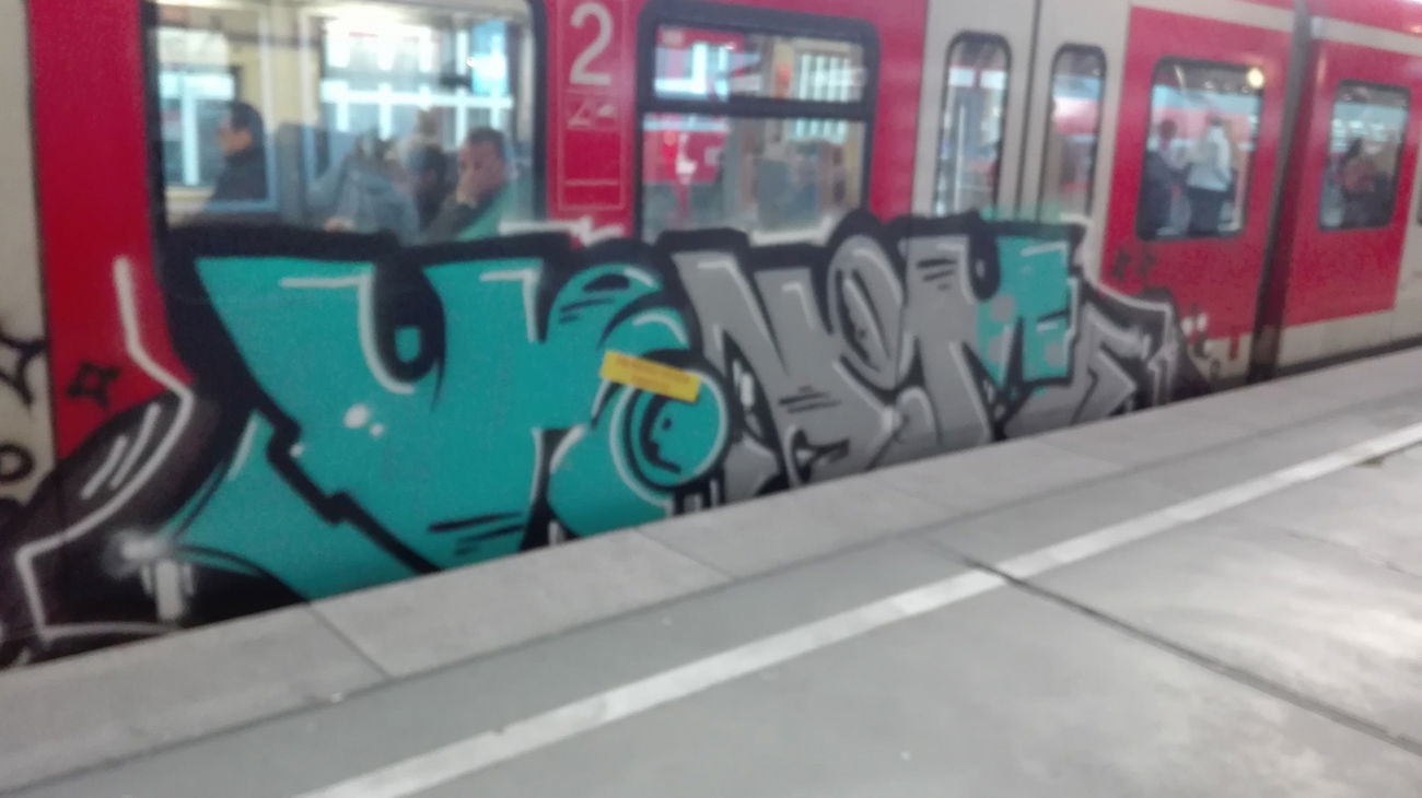 Graffiti Train in Köln - Photo by bocat - VENOM (2018)