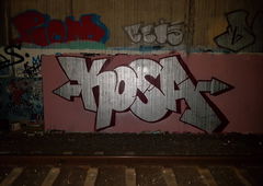 Graffiti Bombing in Düsseldorf  - Photo by bocat - KOSA (2018)