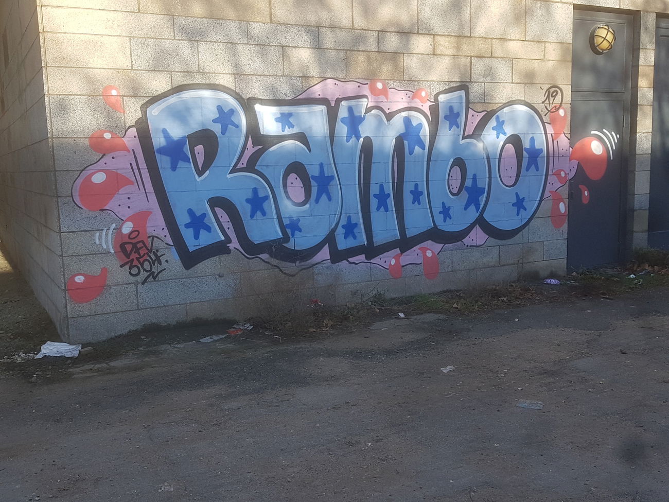 Graffiti Bombing in Köln - Photo by bocat - RAMBO (2019)