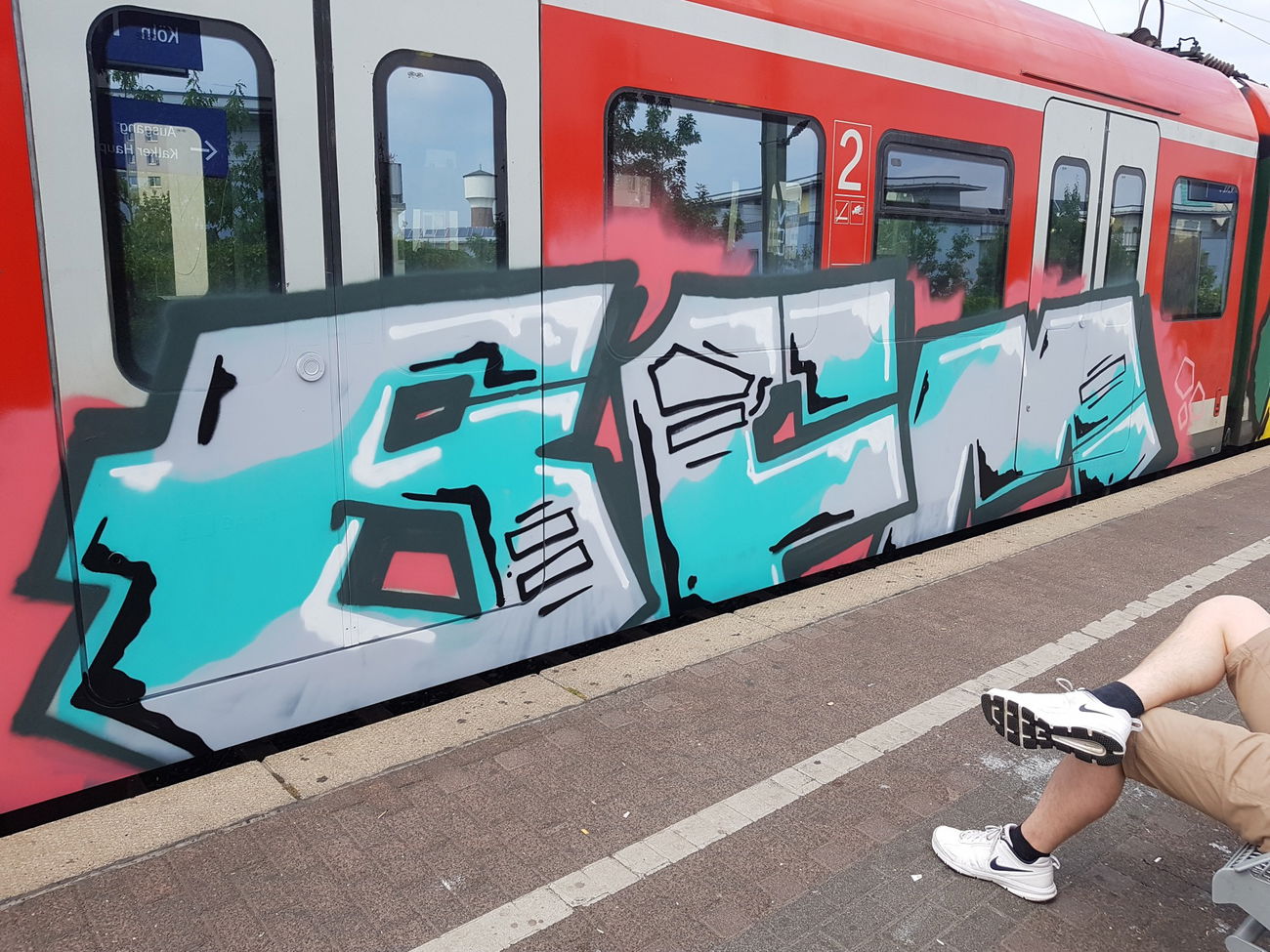 Graffiti Train in Köln - Photo by bocat - BFM (2018)