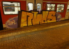 Graffiti Train in Köln - Photo by bocat - RWS (2019)