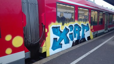 Graffiti Train - Photo by bocat - Trix (2017)