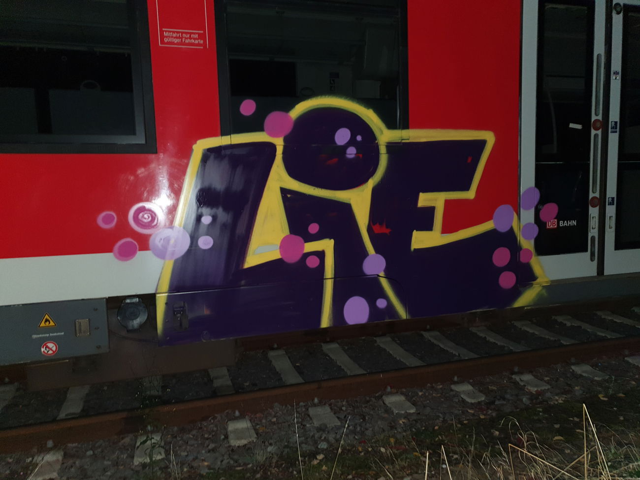 Graffiti Train in Köln - Photo by bocat - LIE (2019)