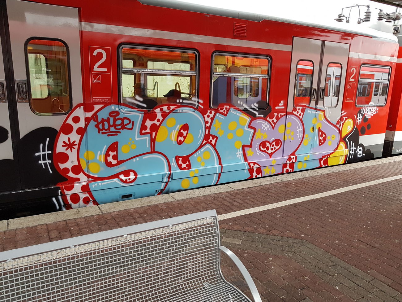 Graffiti Train in Köln - Photo by bocat - SETOP (2018)