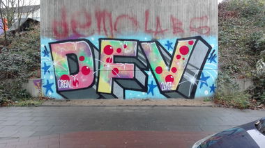 Graffiti Bombing in Köln - Photo by bocat - DFV (2017)