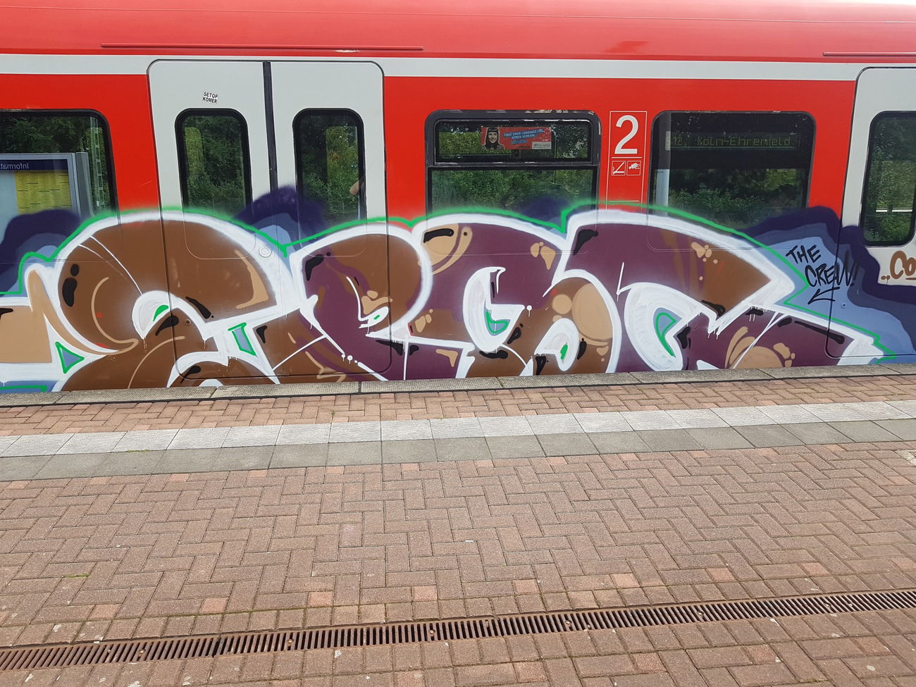 Graffiti Train in Köln - Photo by bocat - EPSC (2018)