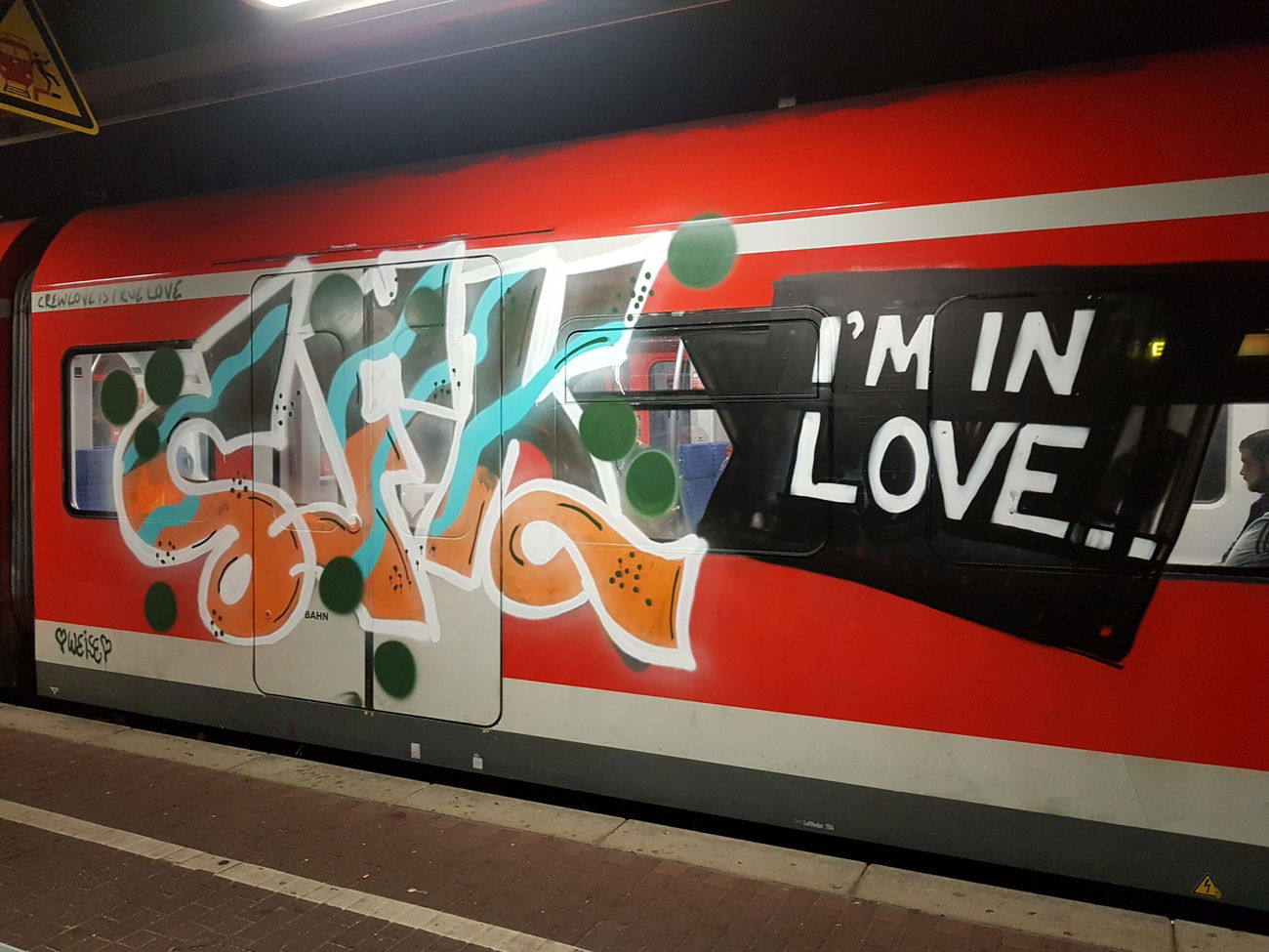 Graffiti Train in Köln - Photo by bocat - SFK (2018)