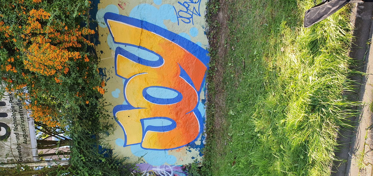 Graffiti Wall in Germany - Photo by bocat - JOY (2020)