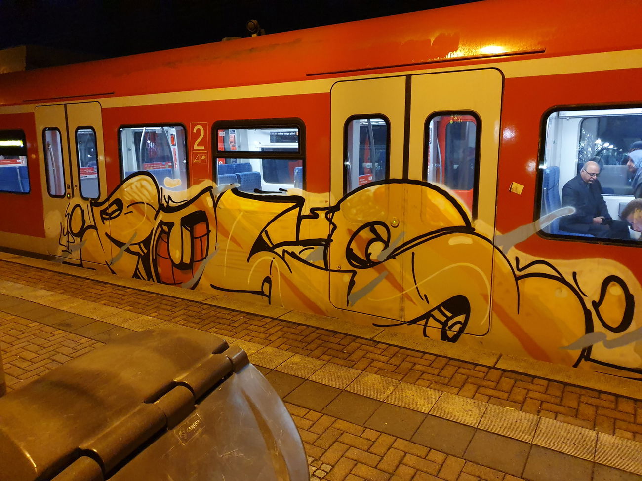 Graffiti Train in Köln - Photo by bocat - PULS (2019)