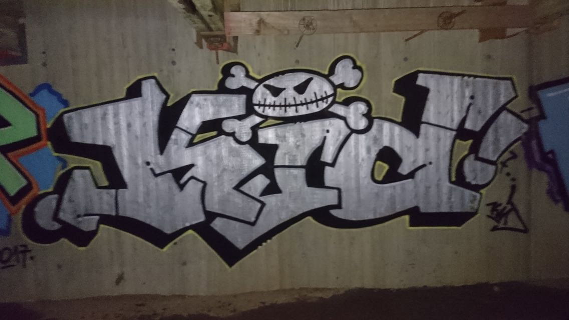 Graffiti Wall in Köln - Photo by bocat - Kid (2017)