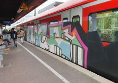 Graffiti Train in Köln - Photo by bocat - HACF (2019)