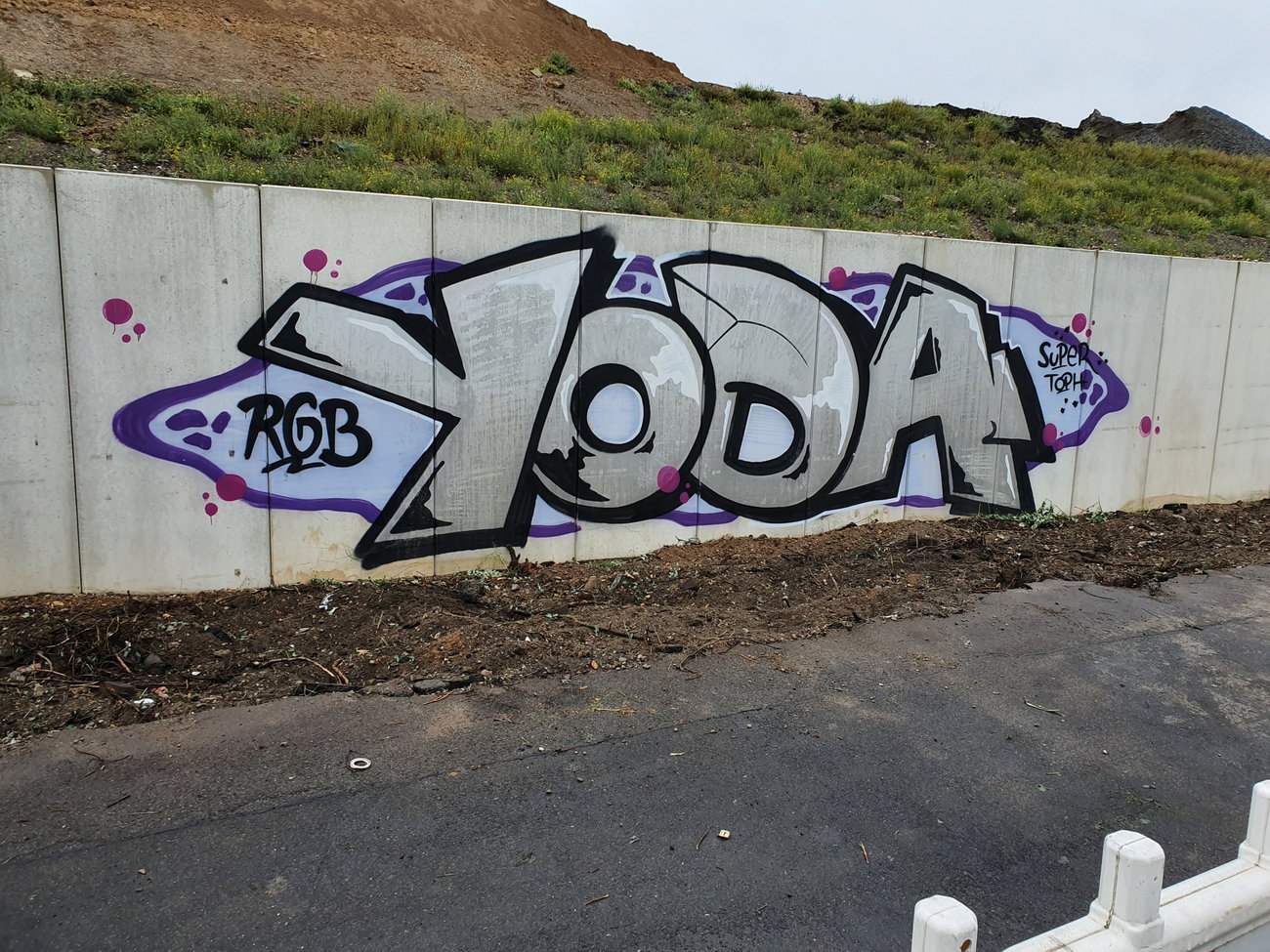 Graffiti Bombing in Köln - Photo by bocat - YODA (2018)