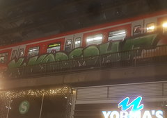 Graffiti Train in Köln - Photo by bocat - XKÖDSDHF (2018)