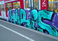 Graffiti Train - Photo by bocat - Haris (2017)