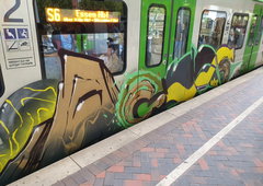 Graffiti Wall in Köln - Photo by bocat - ACHSO (2019)