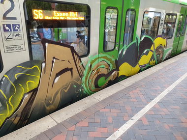 Graffiti Wall in Köln - Photo by bocat - ACHSO (2019)