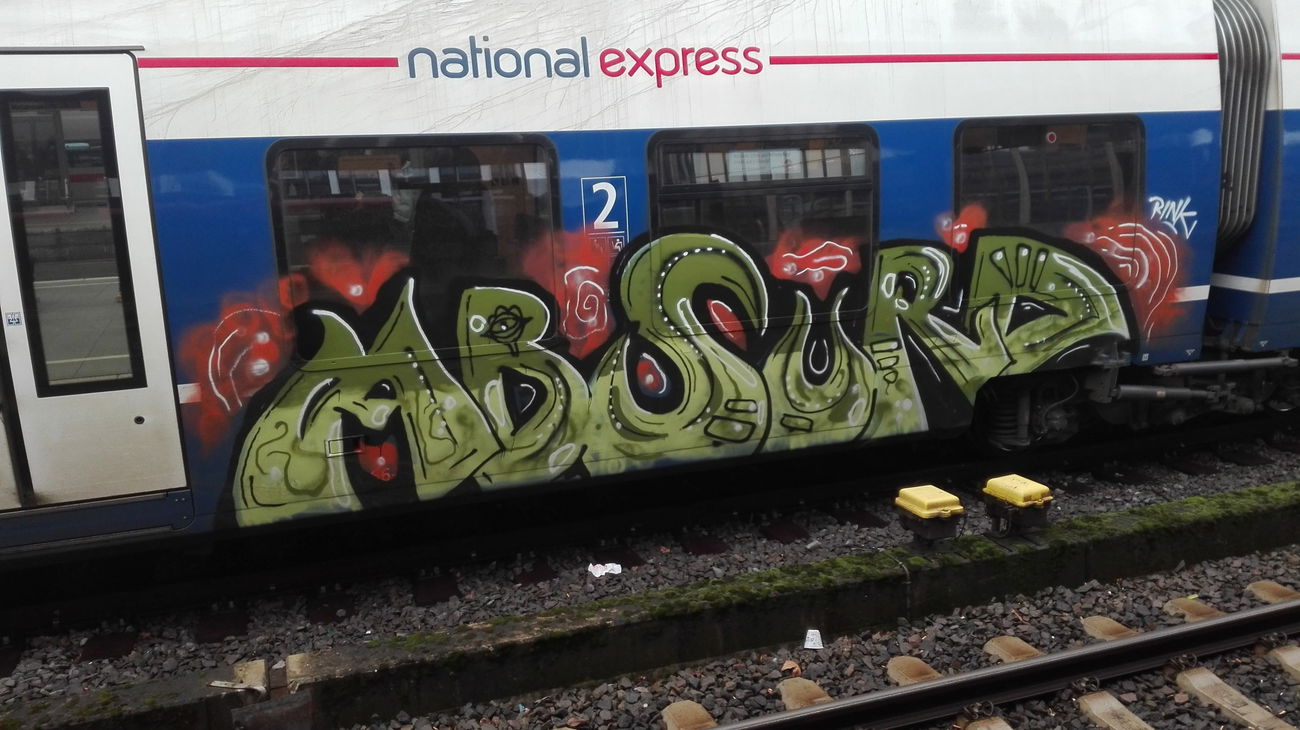 Graffiti Train in Köln - Photo by bocat - MBSURD (2018)