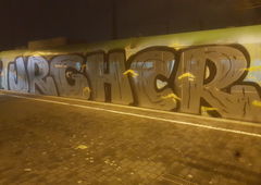 Graffiti Train in Köln - Photo by bocat - URGHCR (2018)