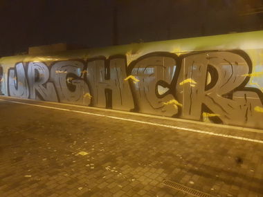 Graffiti Train in Köln - Photo by bocat - URGHCR (2018)