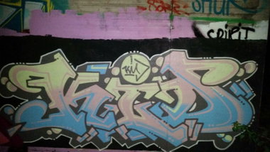 Graffiti Wall in Deutschland - Photo by bocat - kid, cologne, köln (2015)